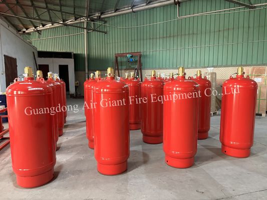 جودة  Cylinder For Environment-Friendly FM200 Fire Suppression System Museum مصنع