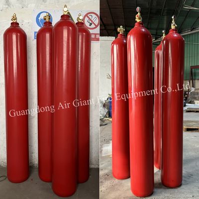 جودة  Inert Gas Argon IG55 IG100 IG541 Fire Extinguishing System Cylinder مصنع