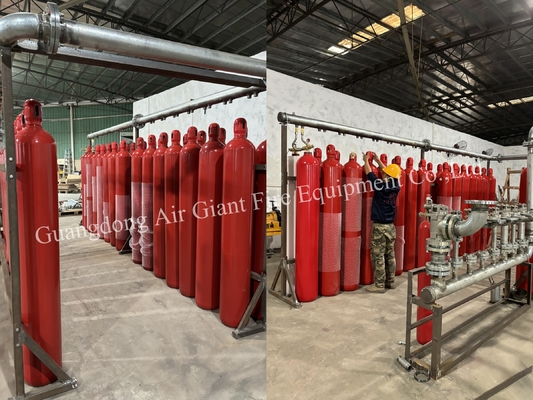 جودة  IG55: A Safe And Effective Solution For Fire Protection In Critical Facilities مصنع