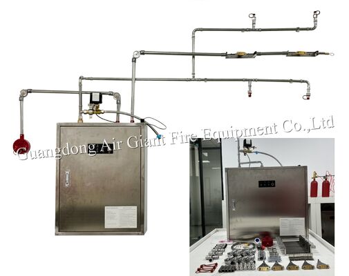 جودة  Fully Automatic Kitchen Fire Suppression System مصنع
