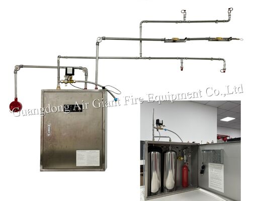 جودة  Single Bottles Automatic Protection Restaurant Fire Suppression System For Hotel Fire Fight مصنع