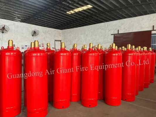 جودة  HFC227ea fire suppression system cylinder for telecommunication room مصنع