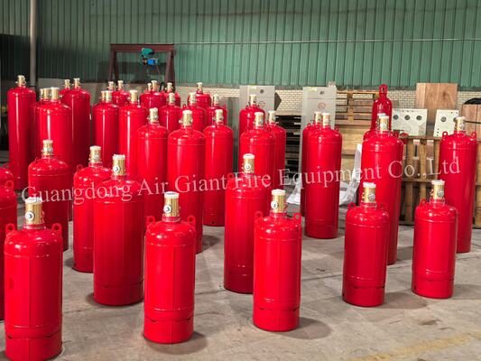جودة  High-quality FM200 Fire Extinguishing System Cylinder Without Residue For Telecommunication Room مصنع
