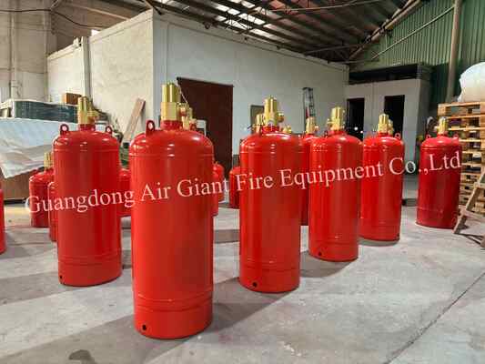 جودة  FM200 Fire Suppression System Cylinder Without Residue For Library مصنع