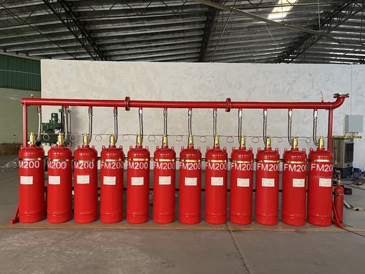4.2MPa Hfc227ea نظام إخماد حريق لغرفة الاتصالات