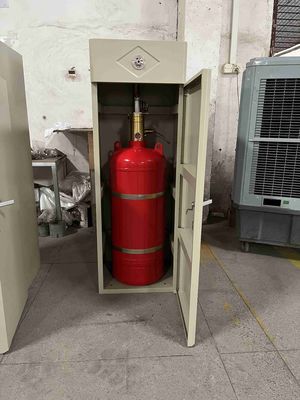 نظام إخماد الحرائق في الخزانة FM200 Clean Agent 120Ltr 150Ltr 180Ltr
