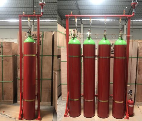 طفاية حريق بنظام إطفاء حريق بغاز الأرجونيت IG55