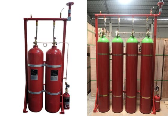 IG 100 نظام إخماد حريق غاز النيتروجين الخامل DC24V 1.6A