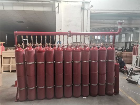 CAL Ig 100 نظام إطفاء حريق بالغاز الخامل 20 كجم بدون بقايا