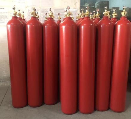 أسطوانات غاز الأرجونيت النيتروجين IG100 نظام إطفاء الحريق 80 لتر 140 لتر