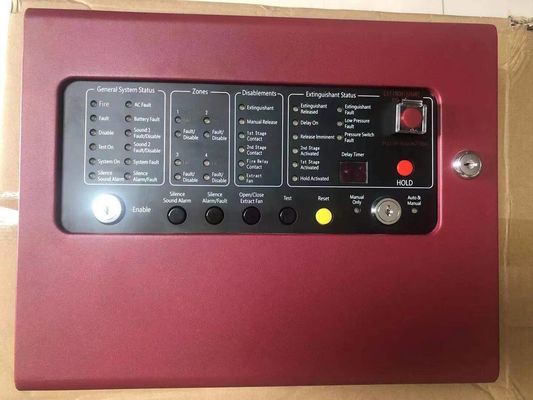 ملحقات طفاية حريق نظام الغاز FM200 50 هرتز 60 هرتز لوحة التحكم إنذار الحريق