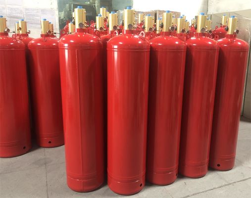 180ltr Server طفاية حريق FM 200 اسطوانات غير قابلة للتآكل