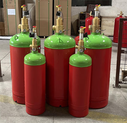 2.5Mpa FM 200 Cylinders HFC 227ea أنظمة إخماد الحرائق في غرفة الاتصالات
