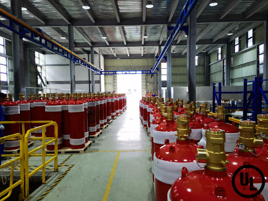 4.2Mpa HFC227ea نظام مكافحة الحرائق بدون تلوث للمتحف