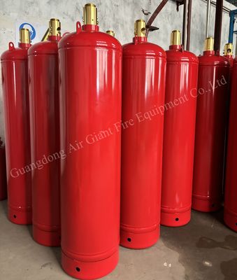 HFC227ea نظام مكافحة الحريق بدون تلوث أسطوانة مخصصة