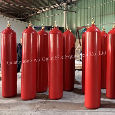 طراز مخصص 84/140L الأرجونيت IG55 غاز غير فعال سلندر نظام قمع الحريق