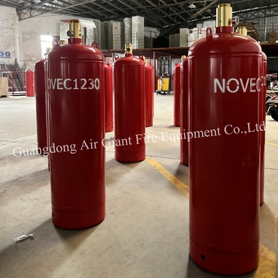 أسطوانة غاز Novec 1230 بضغط 4.2 ميجا باسكال لإخماد حرائق الاتصالات