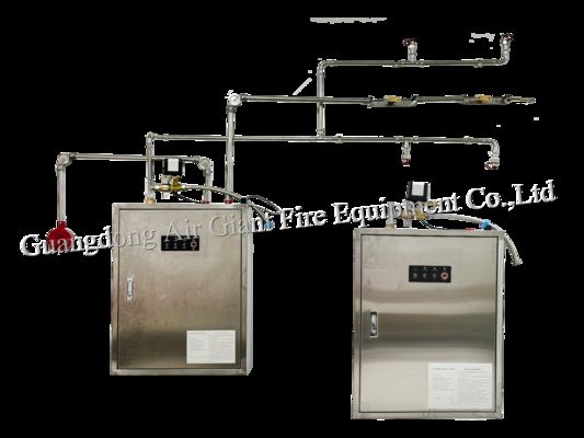 نظام إخماد حرائق المطبخ لحرائق الزيوت الصالحة للأكل 12 لتر