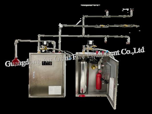 نظام مكافحة الحرائق في المطبخ التجاري لحرائق الزيت الغذائي