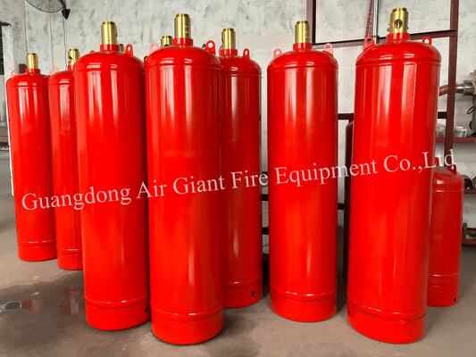 Non Corrosive FK 5-1-12 Fire Suppression System Cylinder Without Pollution For Computer Room