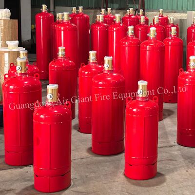 أسطوانة FM200 نظام مكافحة الحرائق للعامل النظيف منخفض ODP